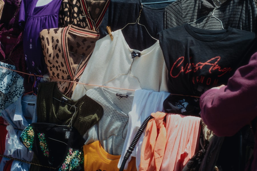 Photo choose clothes lifestyle