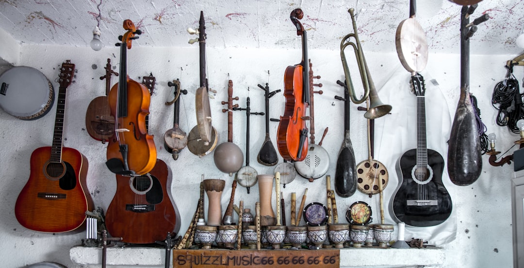 Photo evolution of musical instruments