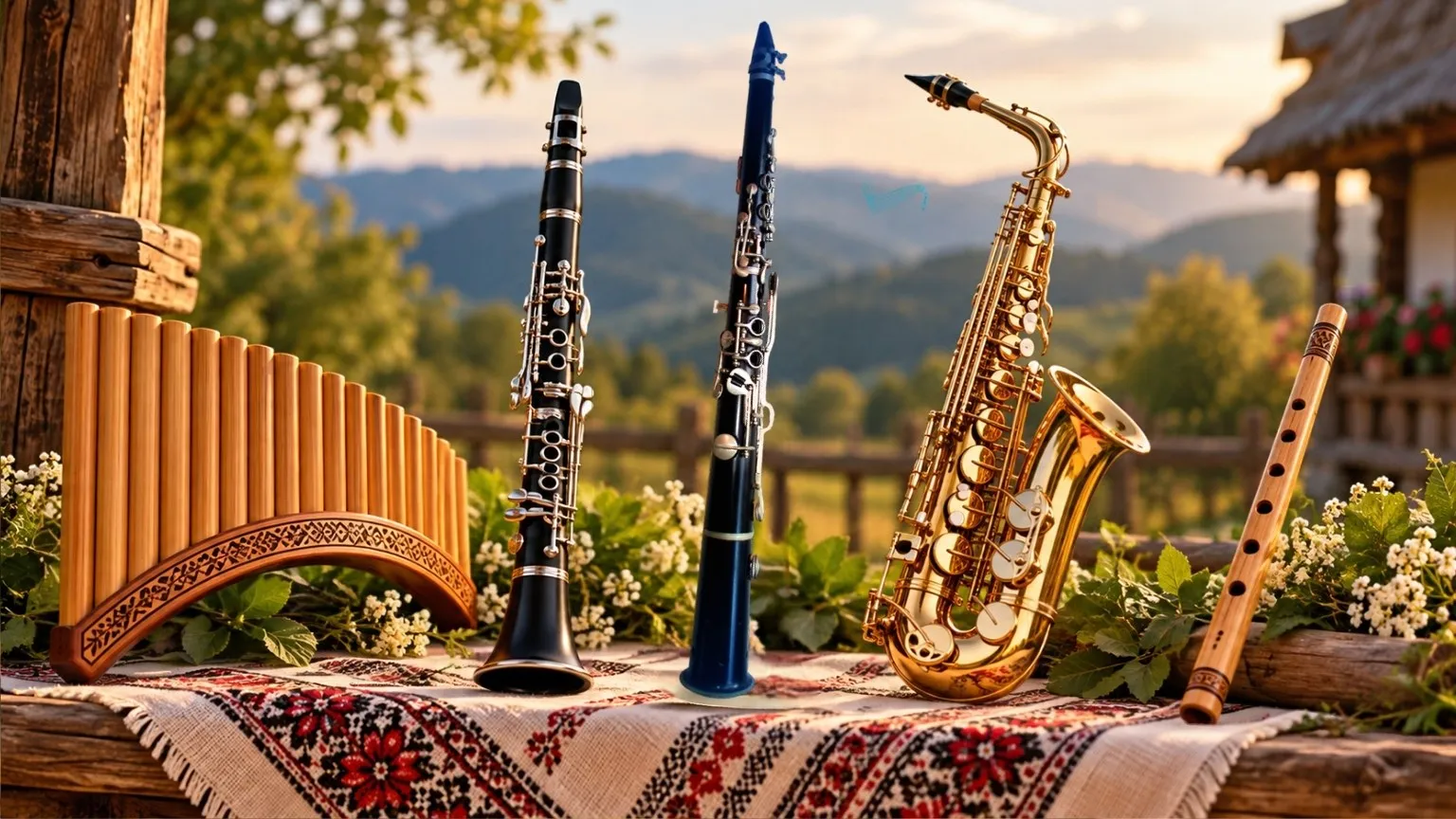 Nai, taragot, clarinet, saxofon și fluier: instrumentele de suflat de la Școala Zorilă, pe înțelesul părinților