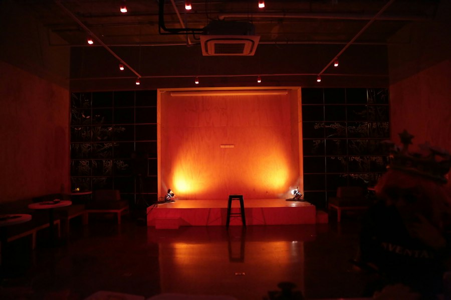 theater stage emotions