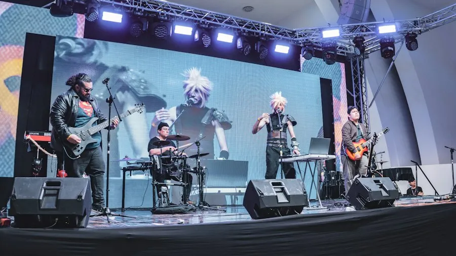 Photo music legends stage performance